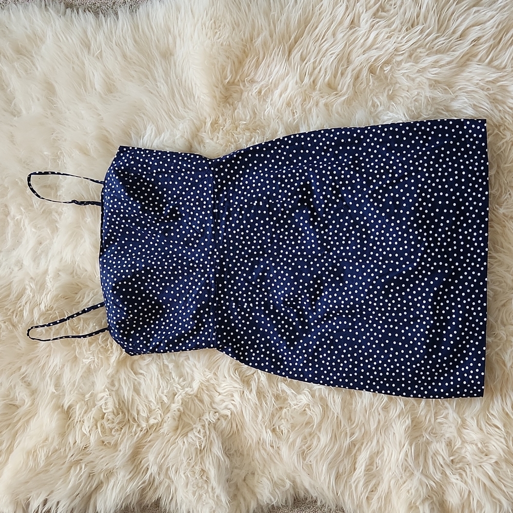 HM Divided polka dot size 6 mini dress WITH TAGS